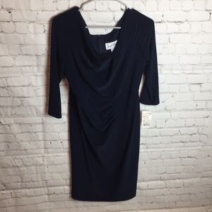 Joseph Ribkoff knee length BLUE dress